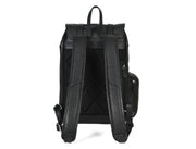 Classic Black Leather Backpack – Full Grain Edition