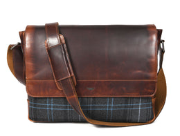 Leather Canvas Messenger Bag – Rugged Everyday Essential