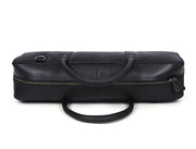Tuscania Chef Knife Roll & Carry Bag – Raven Black (Top Grain Leather)
