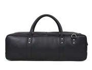 Tuscania Chef Knife Roll & Carry Bag – Raven Black (Top Grain Leather)
