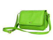 Stylish Leather Crossbody – Compact & Timeless