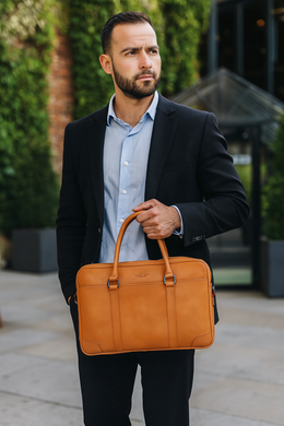 Professional Leather Portfolio Bag
