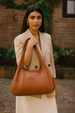 CABRINI Signature Crossbody – Everyday Elegance in Leather