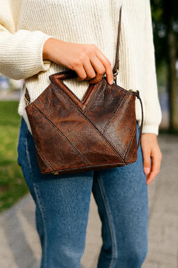 CABRINI Signature Handbag – Sculpted Sophistication