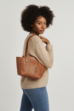 CABRINI Mademoiselle Tote – Classic Leather Elegance