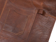 Full Grain Leather Workshop Apron – Heavy-Duty Protection