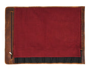Marchena Canvas Knife Roll – Raspberry | Bold 8-Slot Wrap