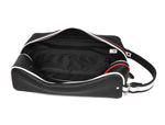 Black Leather Shoe Case – Travel Essential - Cabrini - Elegance Perfected