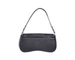 Black Quilted Shoulder Bag – Elegant Women’s Evening & Daily Carry Handbag - Cabrini - Elegance Perfected