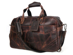 Brooks Upcycled Leather Duffle Bag – Walnut - Cabrini - Elegance Perfected