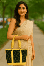 CABRINI Leather Handbag - Cabrini - Elegance Perfected