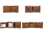Cabrini Men's Classic Trifold Wallet – Brown - Cabrini - Elegance Perfected