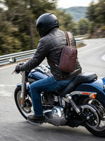 Cabrini Metro Sling Full Grain Biker Bag - Cabrini - Elegance Perfected