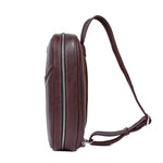 Cabrini Metro Sling Full Grain Biker Bag - Cabrini - Elegance Perfected