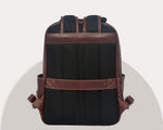 Cabrini Morano – Premium Full - Grain Brown Leather Laptop Backpack - Cabrini - Elegance Perfected