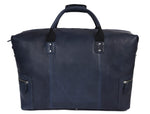Cabrini Navy Blue Leather Duffle Bag – Spacious & Travel - Ready - Cabrini - Elegance Perfected