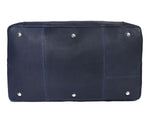 Cabrini Navy Blue Leather Duffle Bag – Spacious & Travel - Ready - Cabrini - Elegance Perfected