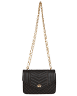 CABRINI Noir – Classic Black Quilted Shoulder Bag - Cabrini - Elegance Perfected