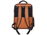 Cabrini Urban Explorer Leather Backpack – Brown Black - Cabrini - Elegance Perfected