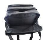 Classic Leather Briefcase – Top Grain Office Portfolio Bag - Cabrini - Elegance Perfected
