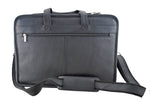 Classic Leather Briefcase – Top Grain Office Portfolio Bag - Cabrini - Elegance Perfected