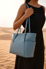 Classic Leather Ladies Bag – Top Grain Shoulder Elegance - Cabrini - Elegance Perfected