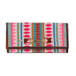 Dakota Jacquard Wallet – Dark Brown Edition - Cabrini - Elegance Perfected