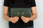 Elegant Leather Clutch for Women - Cabrini - Elegance Perfected