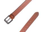 Frontier Leather Belt – Rugged Elegance in Top Grain Leather - Cabrini - Elegance Perfected