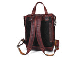 Full Grain Leather Backpack Loom Edition - Cabrini - Elegance Perfected