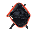 Full Grain Leather Tote Bag Red - Cabrini - Elegance Perfected