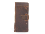 Handcrafted Leather Hiking Log Book - Cabrini - Elegance Perfected