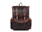 Handcrafted Vintage Leather Backpack – Laptop, Travel & Everyday Use - Cabrini - Elegance Perfected