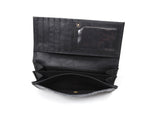 Kilim Style Leather Clutch - Cabrini - Elegance Perfected