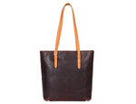 Leather Tote Bag for Women – Spacious Handcrafted Carryall - Cabrini - Elegance Perfected