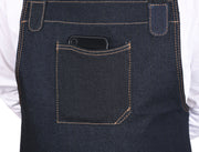 Lemos Canvas Apron – Denim Blue