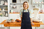 Lemos Canvas Apron – Denim Blue