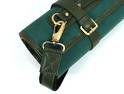 Malaga Canvas Knife Roll – Pine Green | Tool Roll-Up for Chefs