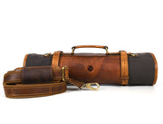 Marchena Canvas Knife Roll – Grey | 8-Slot Chef Wrap