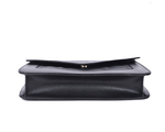 Luxe Noir Quilted Leather Shoulder Clutch - Cabrini - Elegance Perfected