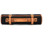 Malaga Canvas Knife Roll - Raven Black - Cabrini - Elegance Perfected