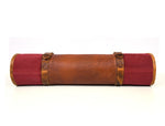 Marchena Canvas Knife Roll – Raspberry | Bold 8 - Slot Wrap - Cabrini - Elegance Perfected