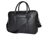 Men's Vintage Leather Messenger Bag - Professional 15.6