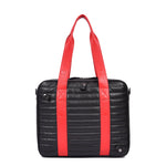 Premium Leather Pickleball Bag with Paddle Case | Stylish Sports Tote - Cabrini - Elegance Perfected