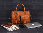 Professional Leather Portfolio Bag - Cabrini - Elegance Perfected