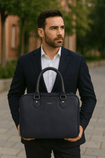 Professional Leather Portfolio Bag - Cabrini - Elegance Perfected
