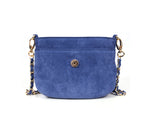 Suede Fringe Chain Strap Crossbody Bag - Cabrini - Elegance Perfected