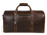 Taranto Leather Weekender Bag Cedar - Cabrini - Elegance Perfected