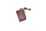 The Urban Edge Zippered Leather ID Card Holder - Cabrini - Elegance Perfected