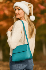 Timeless Leather Clutch for Women – Top Grain Elegance - Cabrini - Elegance Perfected